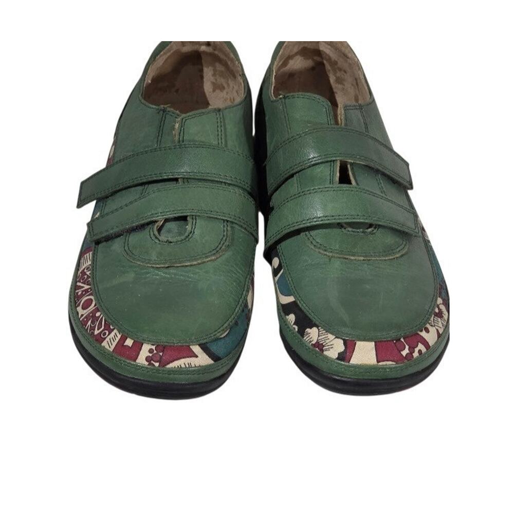 Teemix Leather & Textile Loafers Women’s-7.5 (*240=24 cm foot length)